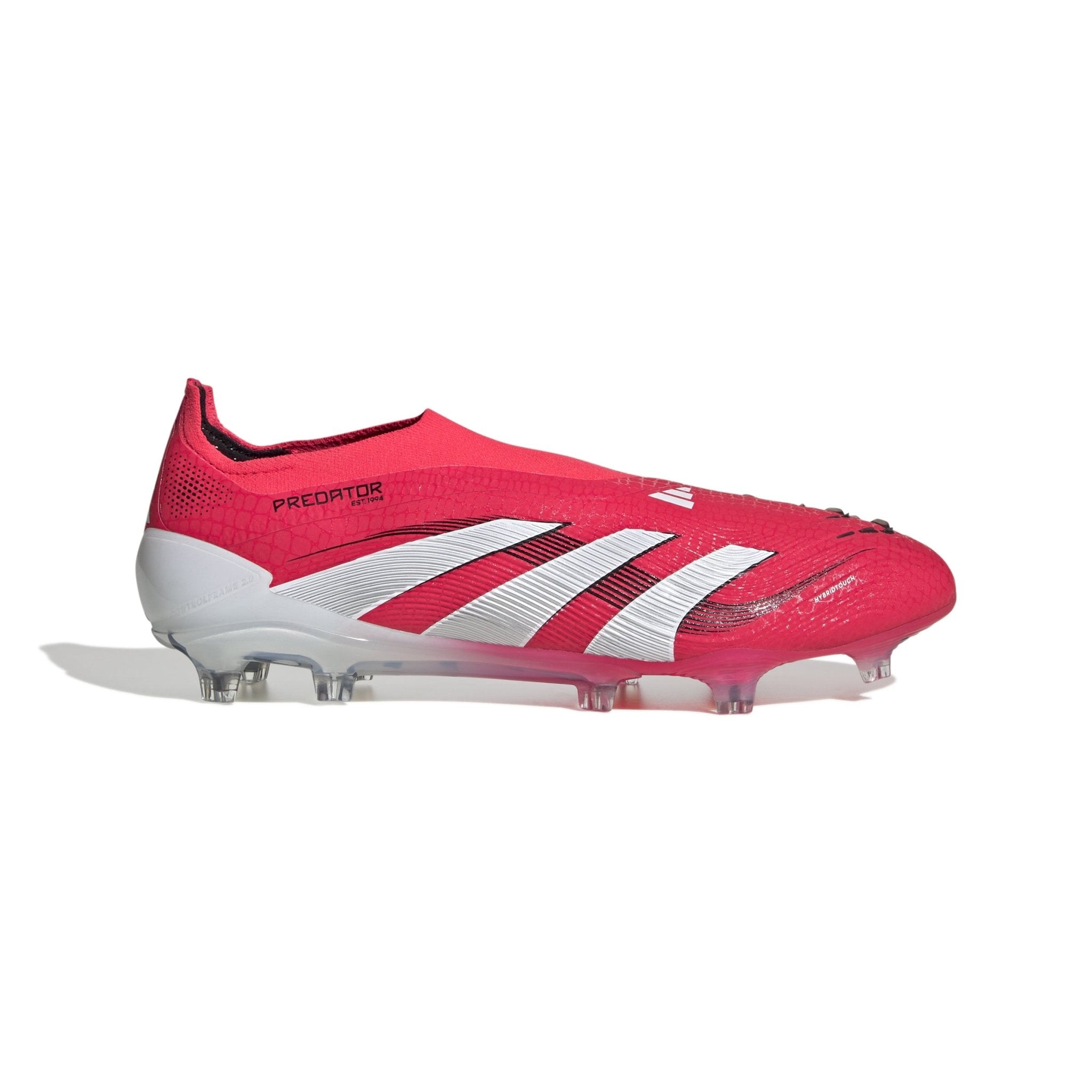 adidas Predator Elite Firm Ground Boots Red/White - Best Buy Soccer